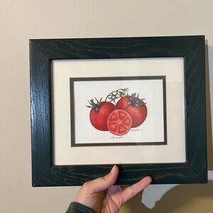 Picture with tomatoes